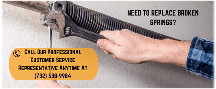 Broken Garage Door Spring Repair Edison, NJ